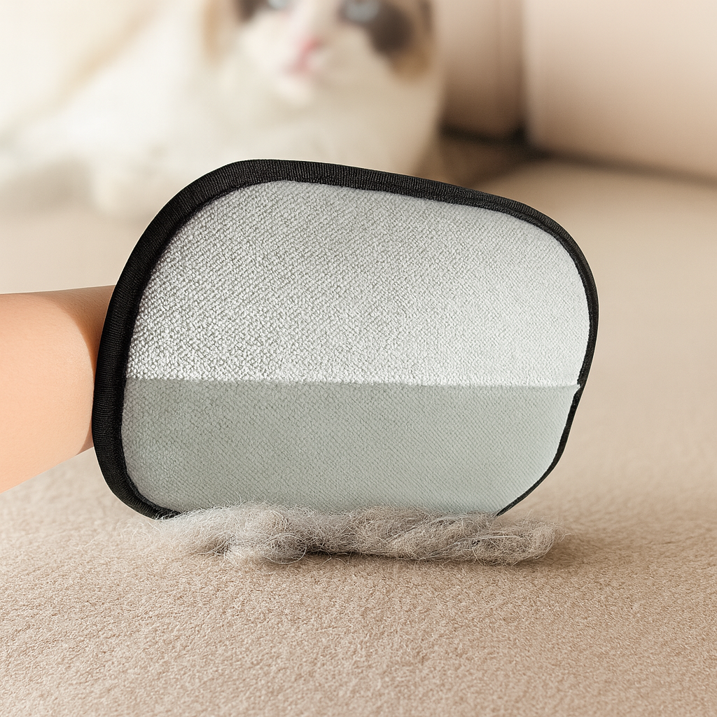Pet Hair Removal Glove – Effortless Grooming & Furniture Cleaning